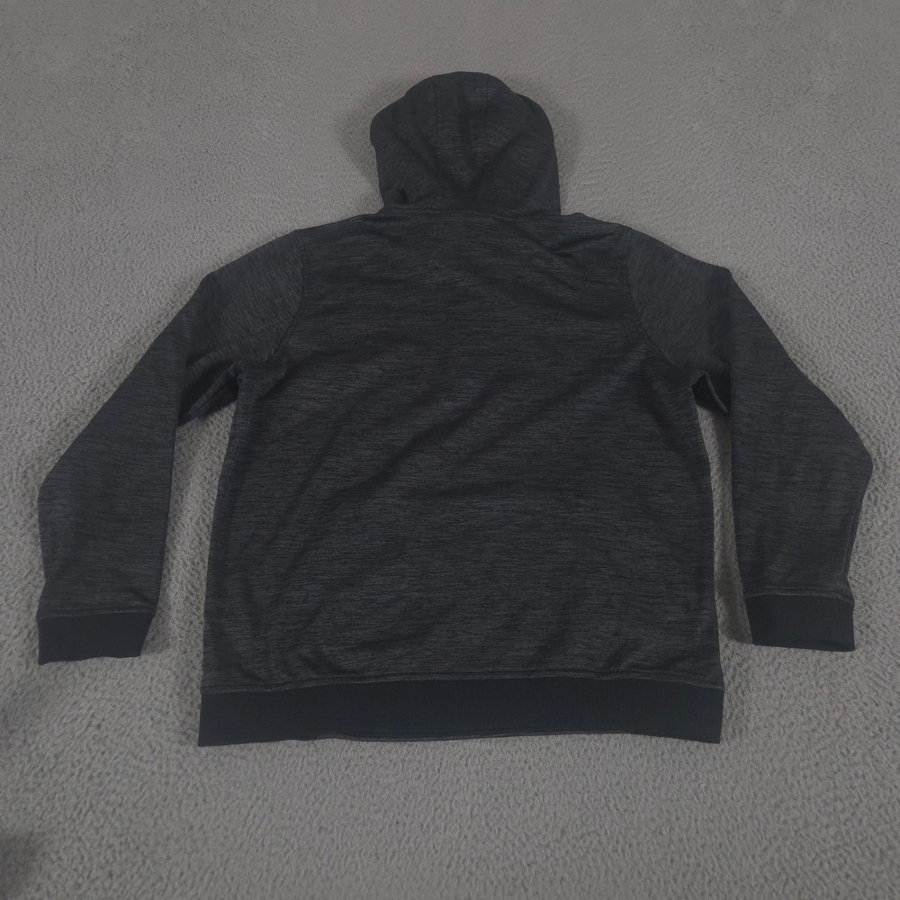 LOT OF 2 Under Armour Hoodie Men Large Navy Gray Hustler Fleece Quarter Zip Logo - Picture 13 of 14
